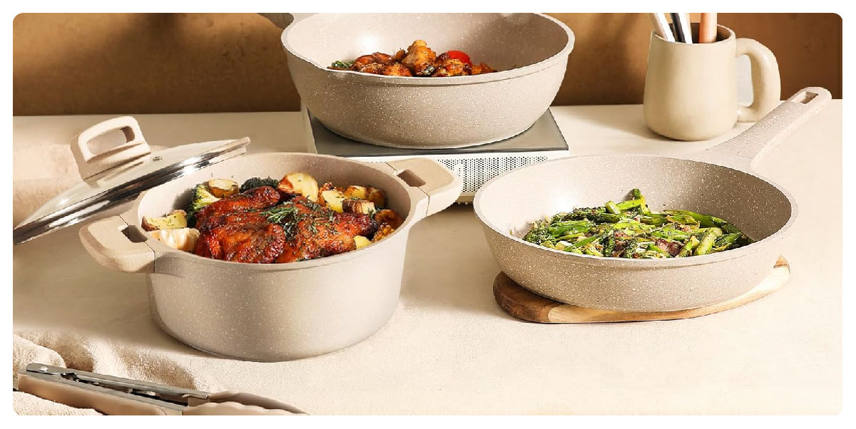 Carote Cookware Set Best For