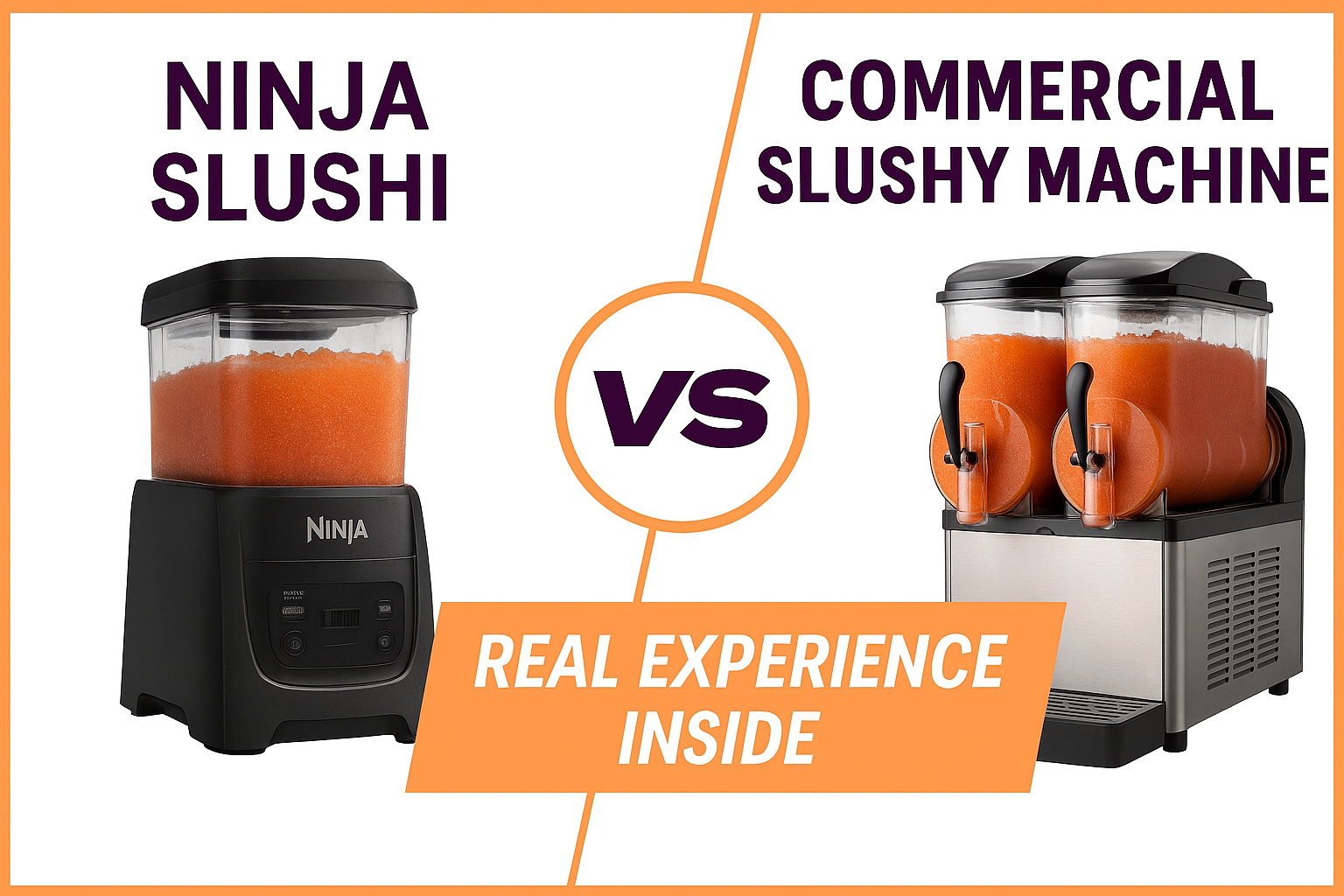 You are currently viewing Ninja Slushi vs Commercial Slushy Machine: Real Experience Inside